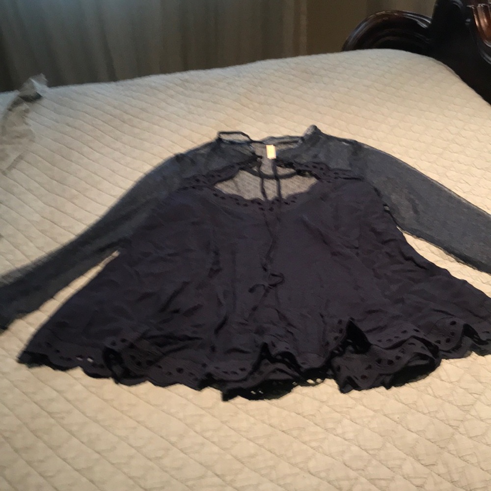 Navy blue tunic